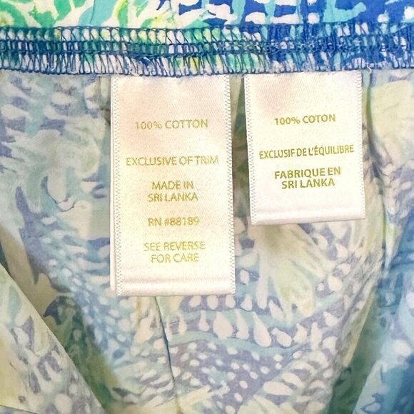 Lilly Pulitzer Bal Harbour Palazzo Pant Tropic Like Its Hot - Size: Small - Picture 4 of 9